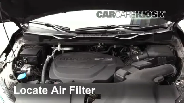 2018 Honda Odyssey EX-L 3.5L V6 Filtre à air (moteur) Changement